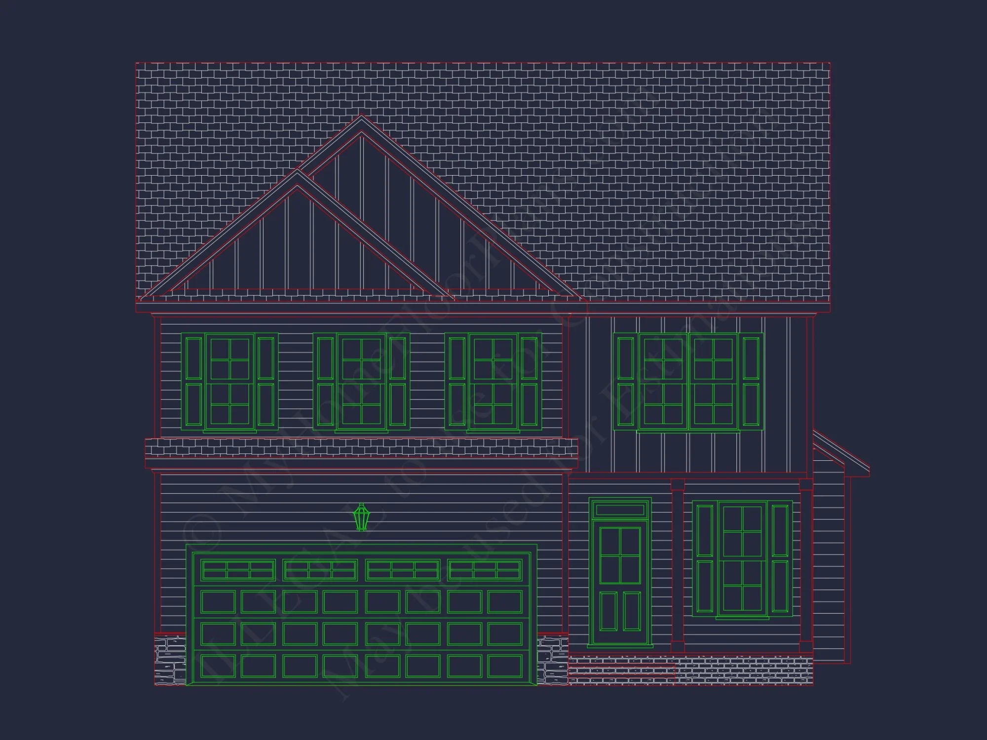 Modern house Design with Spacious CAD Floor Plans: Blueprint Guide