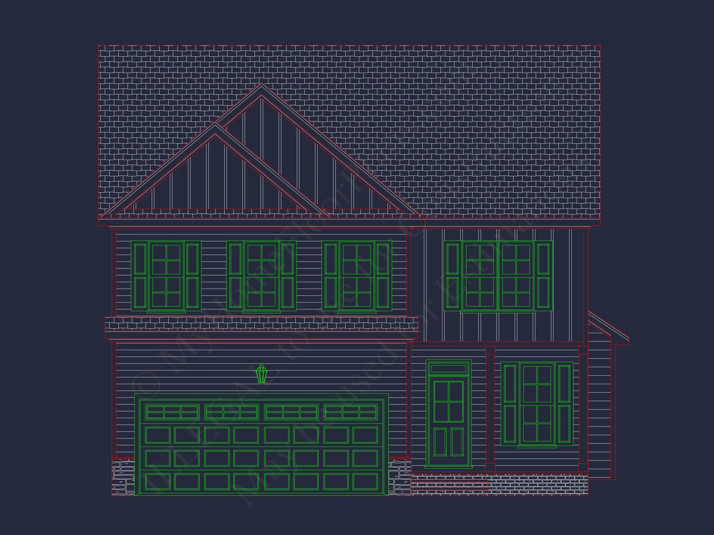 Modern house Design with Spacious CAD Floor Plans: Blueprint Guide