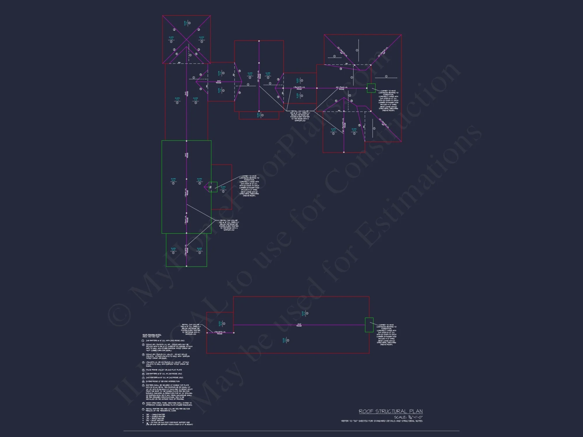 Elegant Southern house Plan with Detailed CAD Floor Designs
