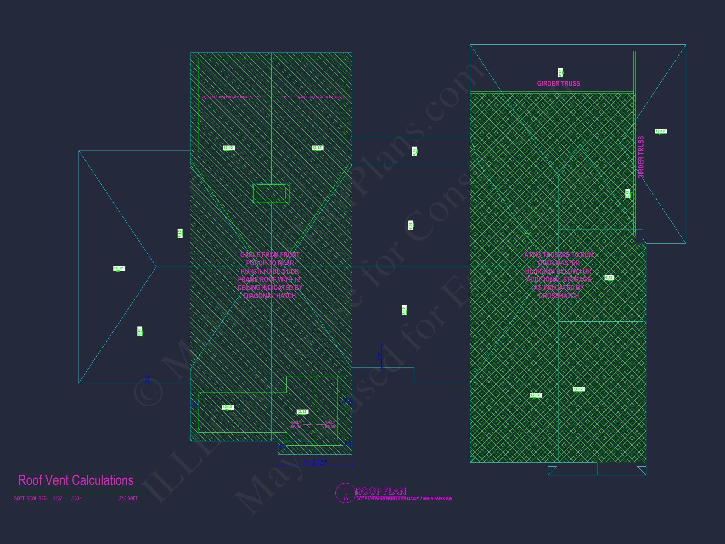 Traditional Ranch Home Plan - 3-Bed, 2-Bath, 1,600 SF 6 Expansive house Plan with Stunning CAD Blueprints and Features