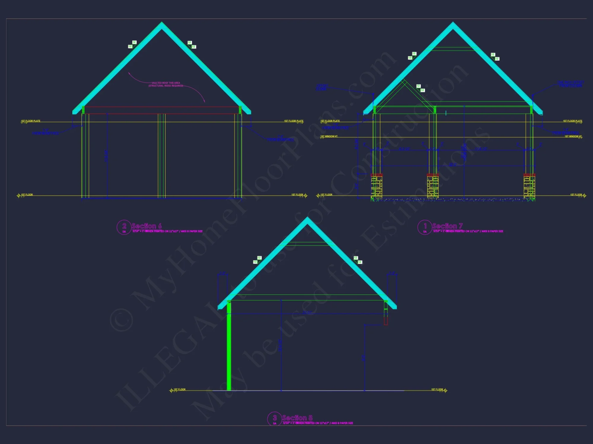 Expansive house Plan with Stunning CAD Blueprints and Features