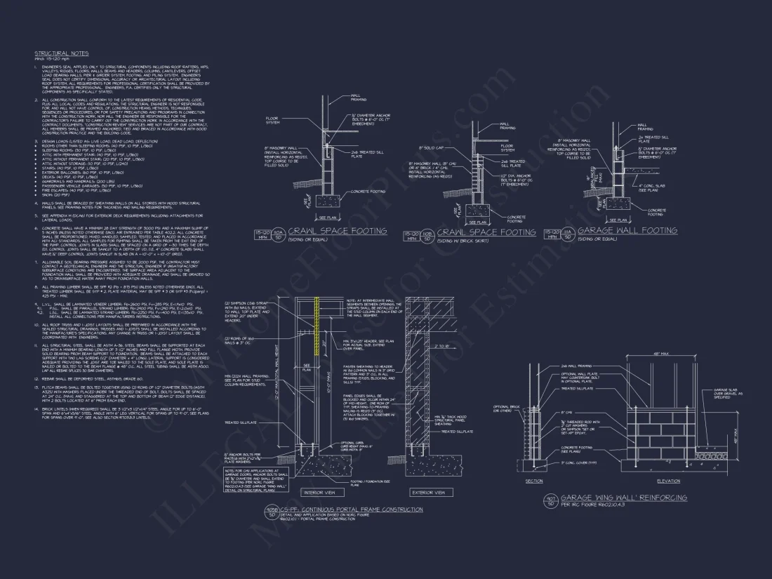 Elegant house Plan with Open Floor Blueprint & CAD Designs