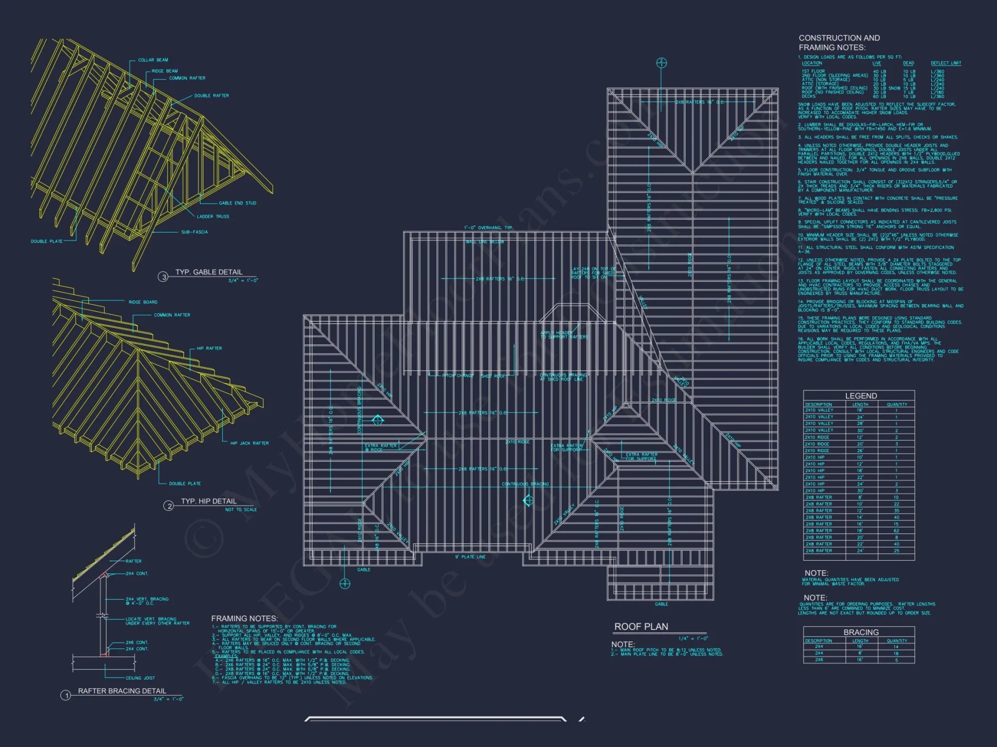 Modern house Floor Plan with 3 Beds, CAD Designs, and Workshop