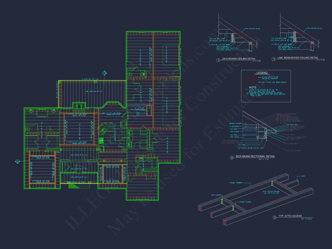 Modern house Floor Plan with 3 Beds, CAD Designs, and Workshop