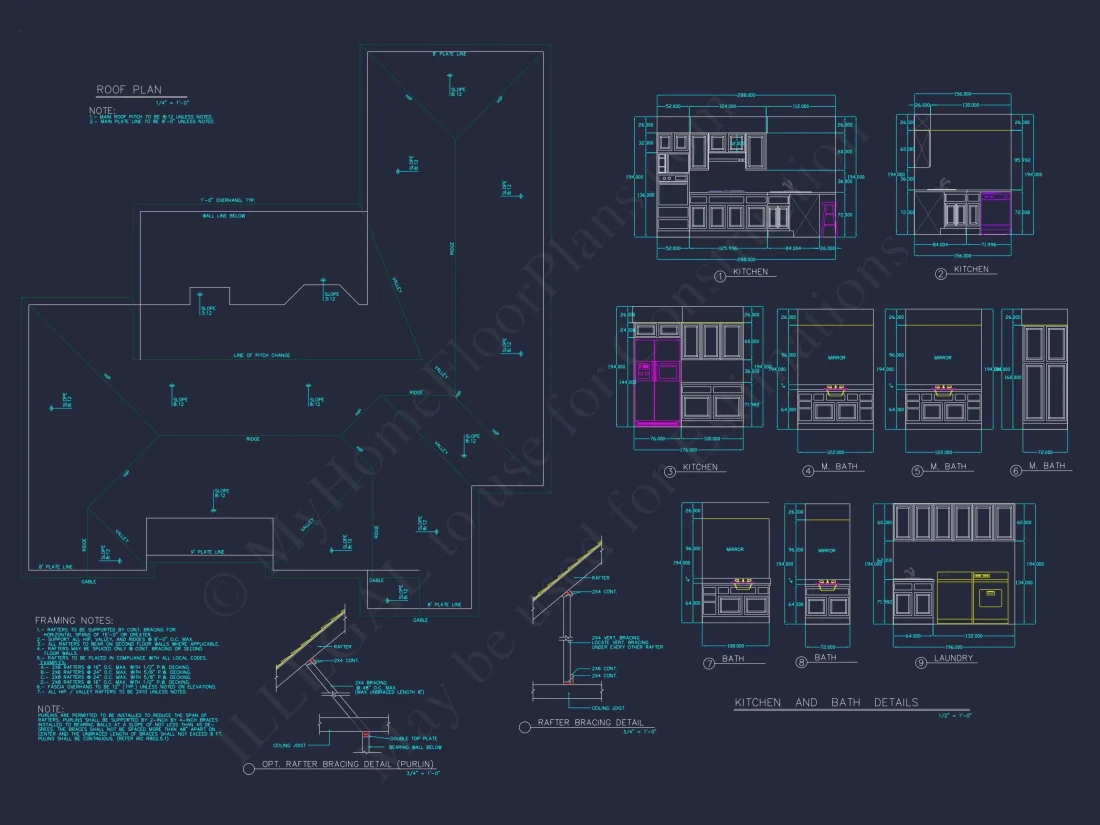 Modern house Floor Plan with 3 Beds, CAD Designs, and Workshop