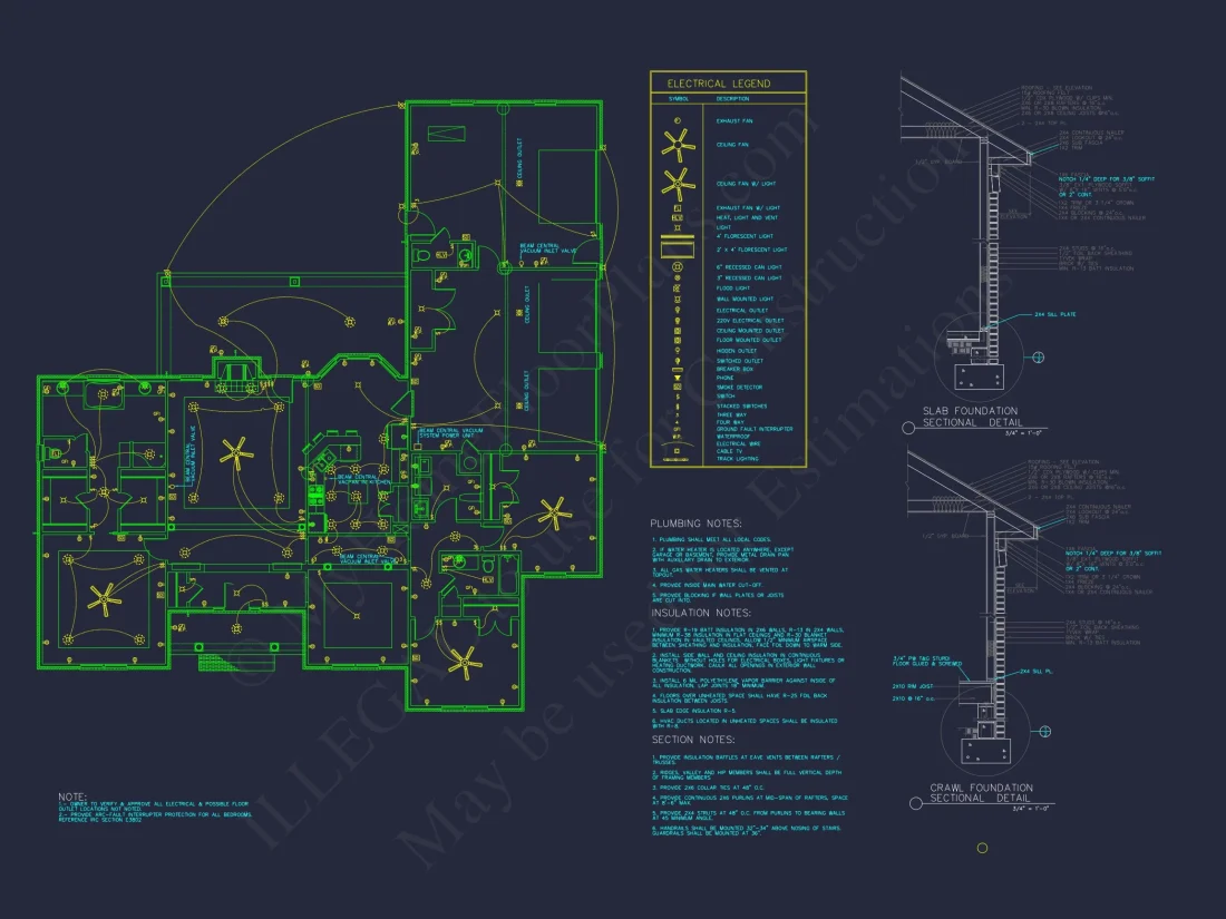 Modern house Floor Plan with 3 Beds, CAD Designs, and Workshop