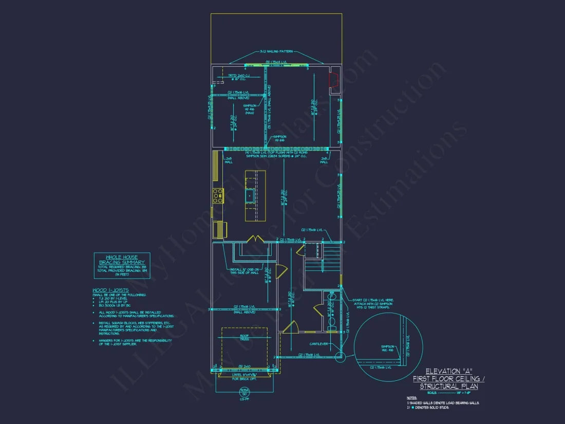 Modern house Plan with 2 Floors and Open-Concept Designs