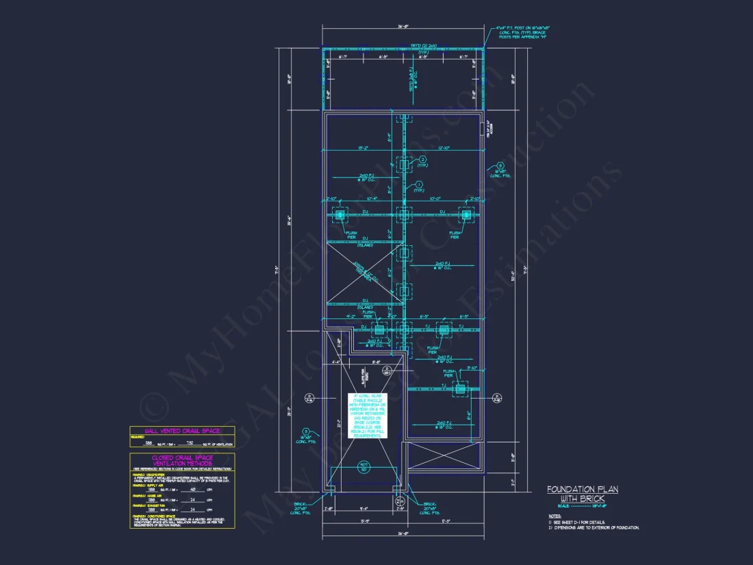 Modern house Plan with 2 Floors and Open-Concept Designs