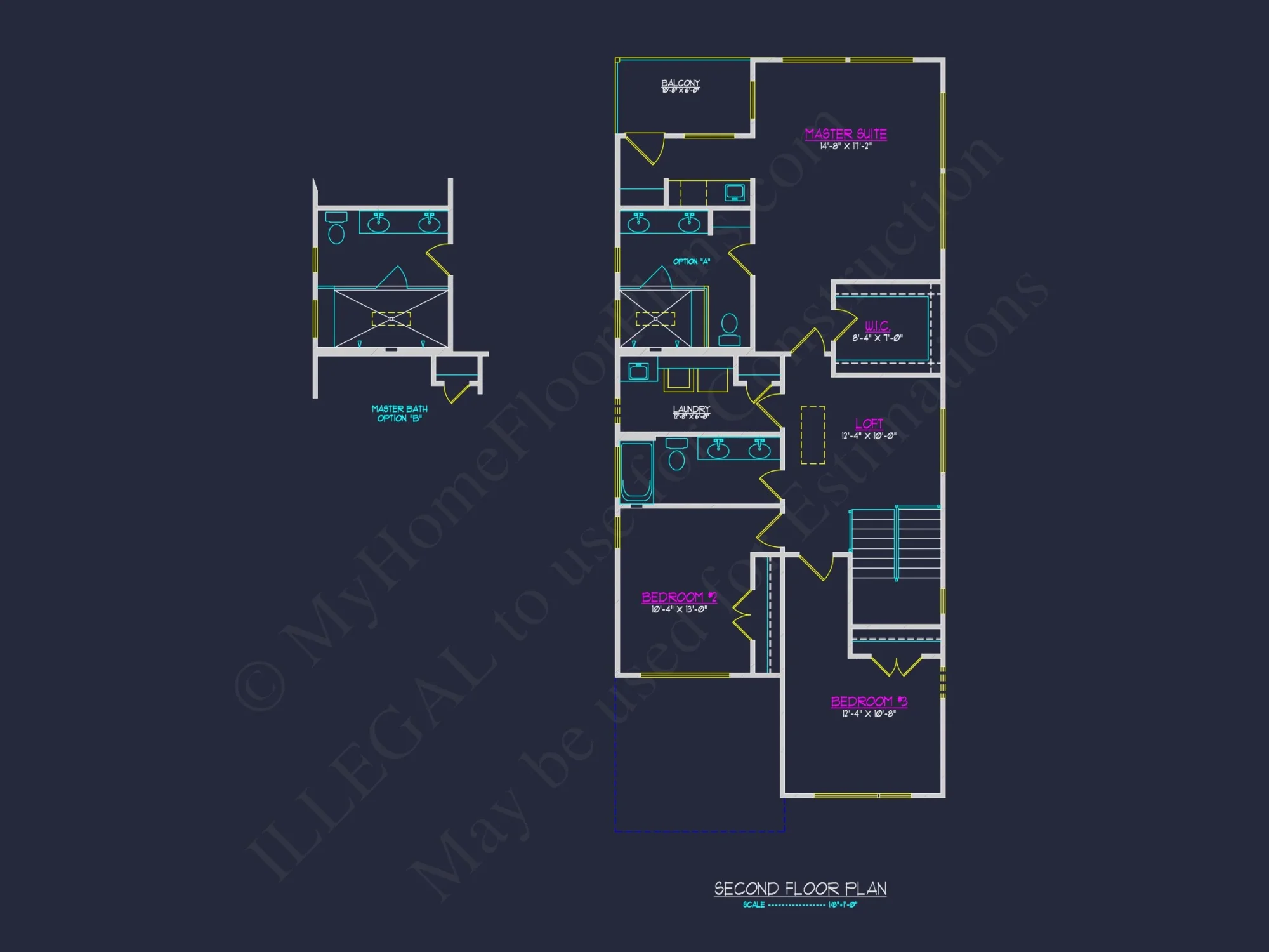 Modern house Plan with 2 Floors and Open-Concept Designs