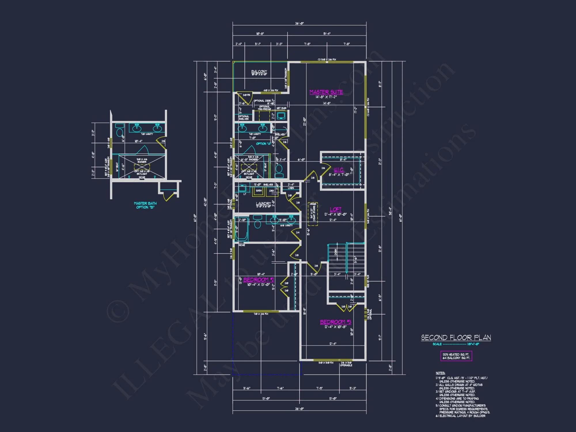 Modern house Plan with 2 Floors and Open-Concept Designs