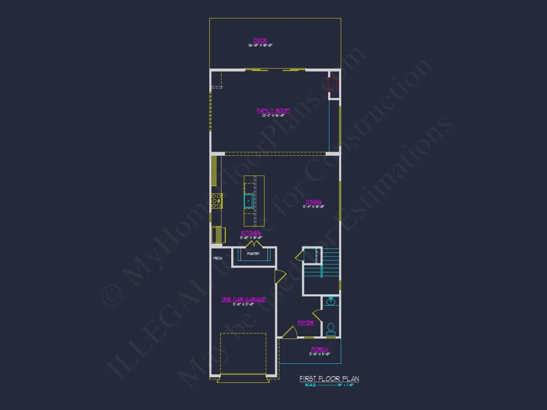 Modern house Plan with 2 Floors and Open-Concept Designs