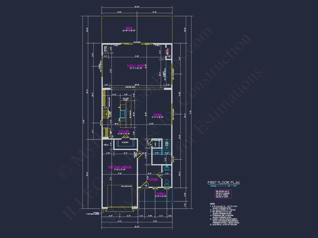 Modern house Plan with 2 Floors and Open-Concept Designs