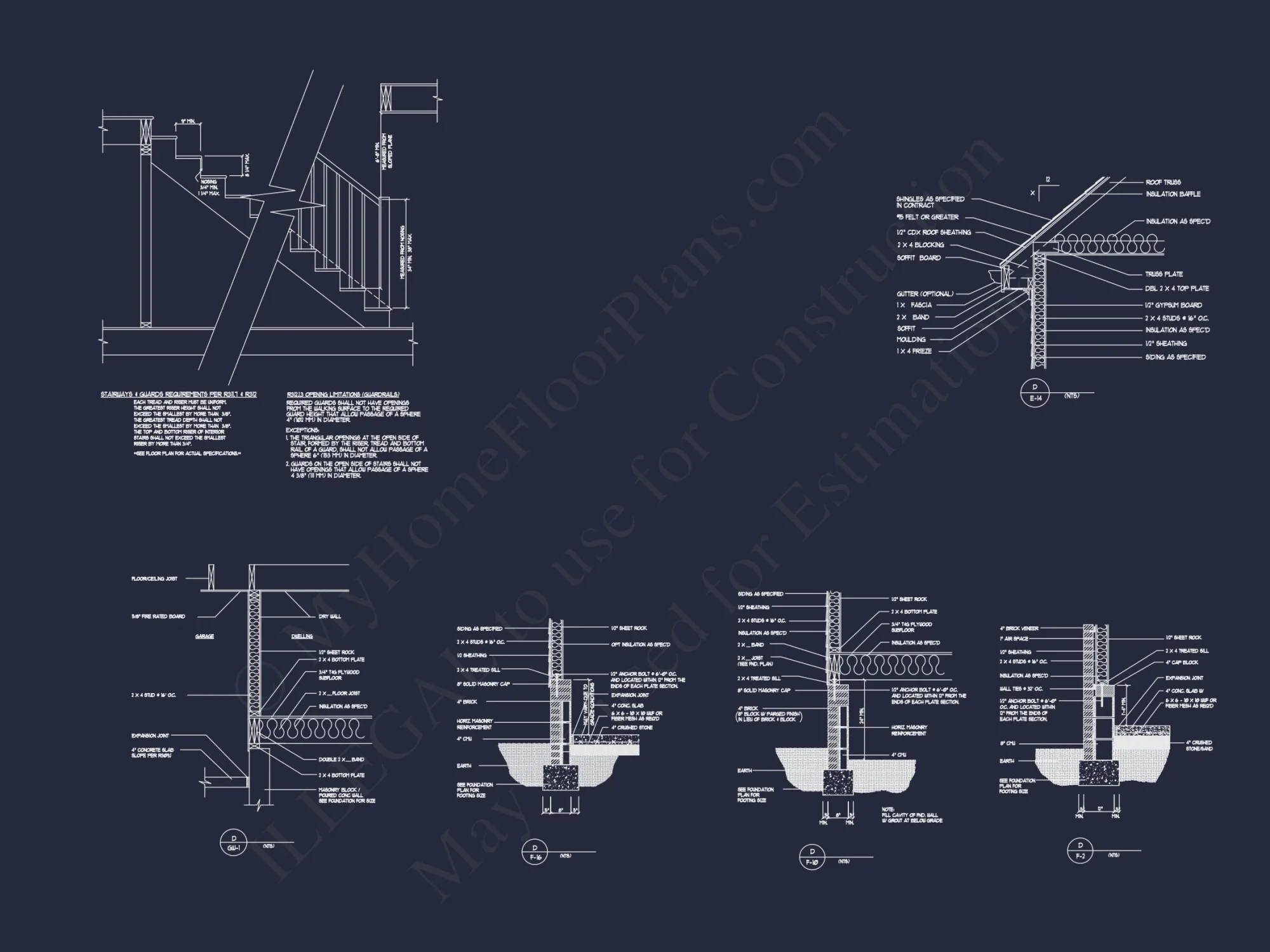 Modern house Plan with 2 Floors and Open-Concept Designs