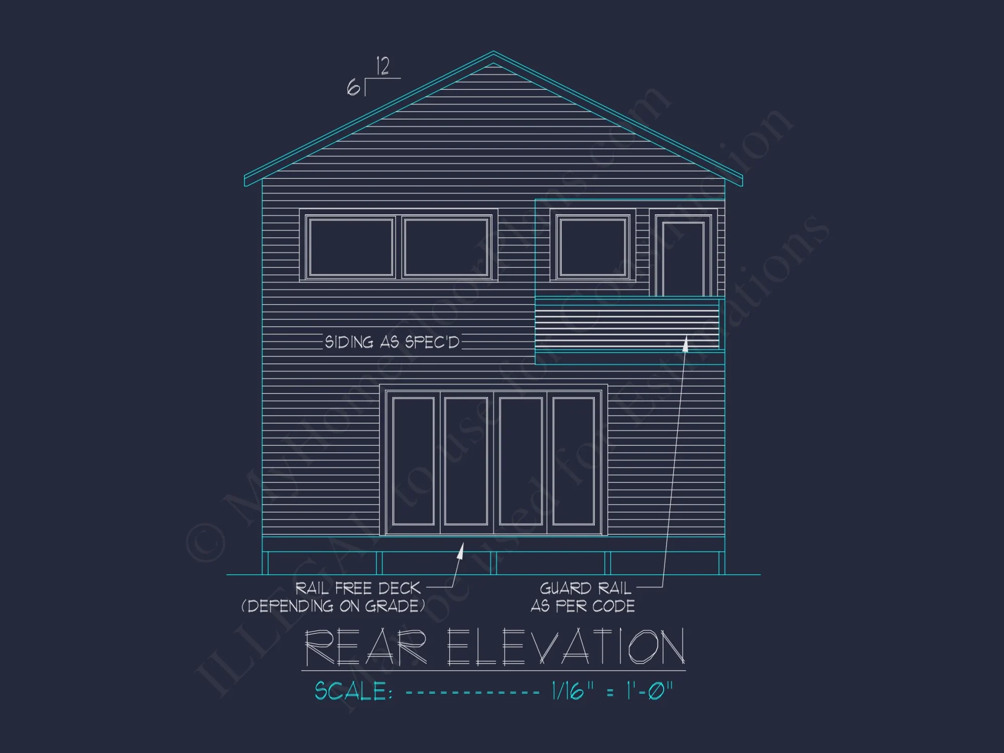 Modern house Plan with 2 Floors and Open-Concept Designs
