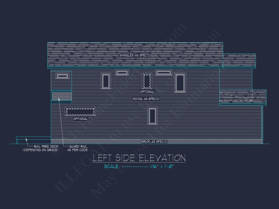 Modern house Plan with 2 Floors and Open-Concept Designs