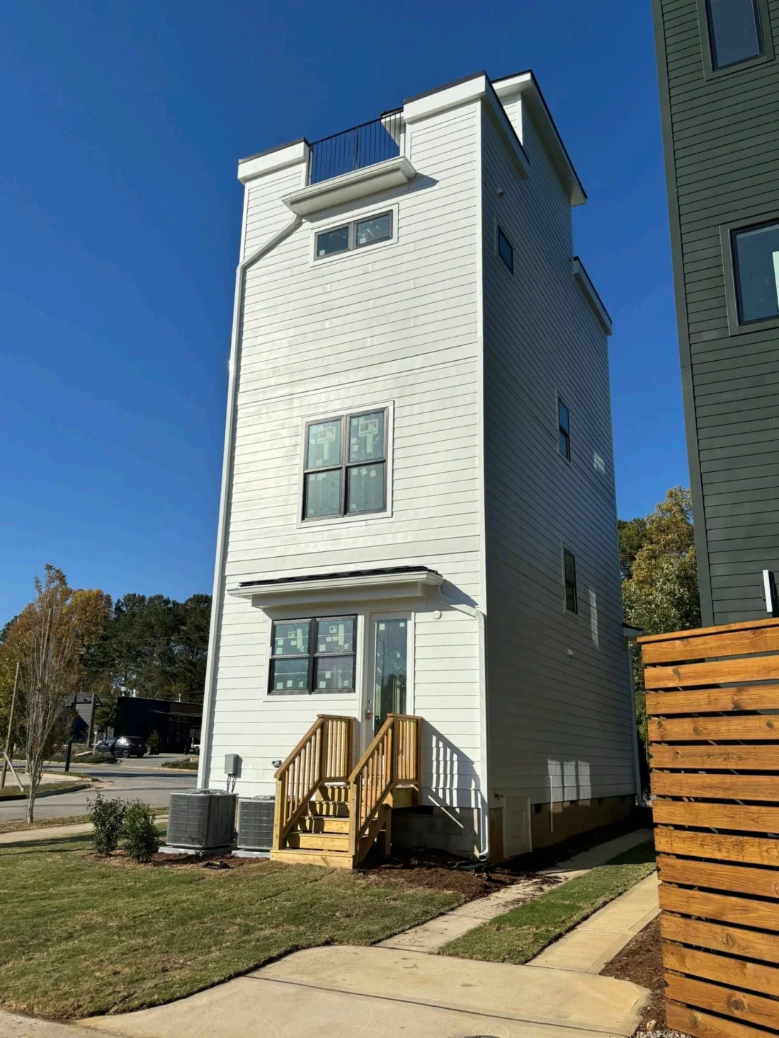 Modern house Plan with 3 Floors and CAD Architecture Designs