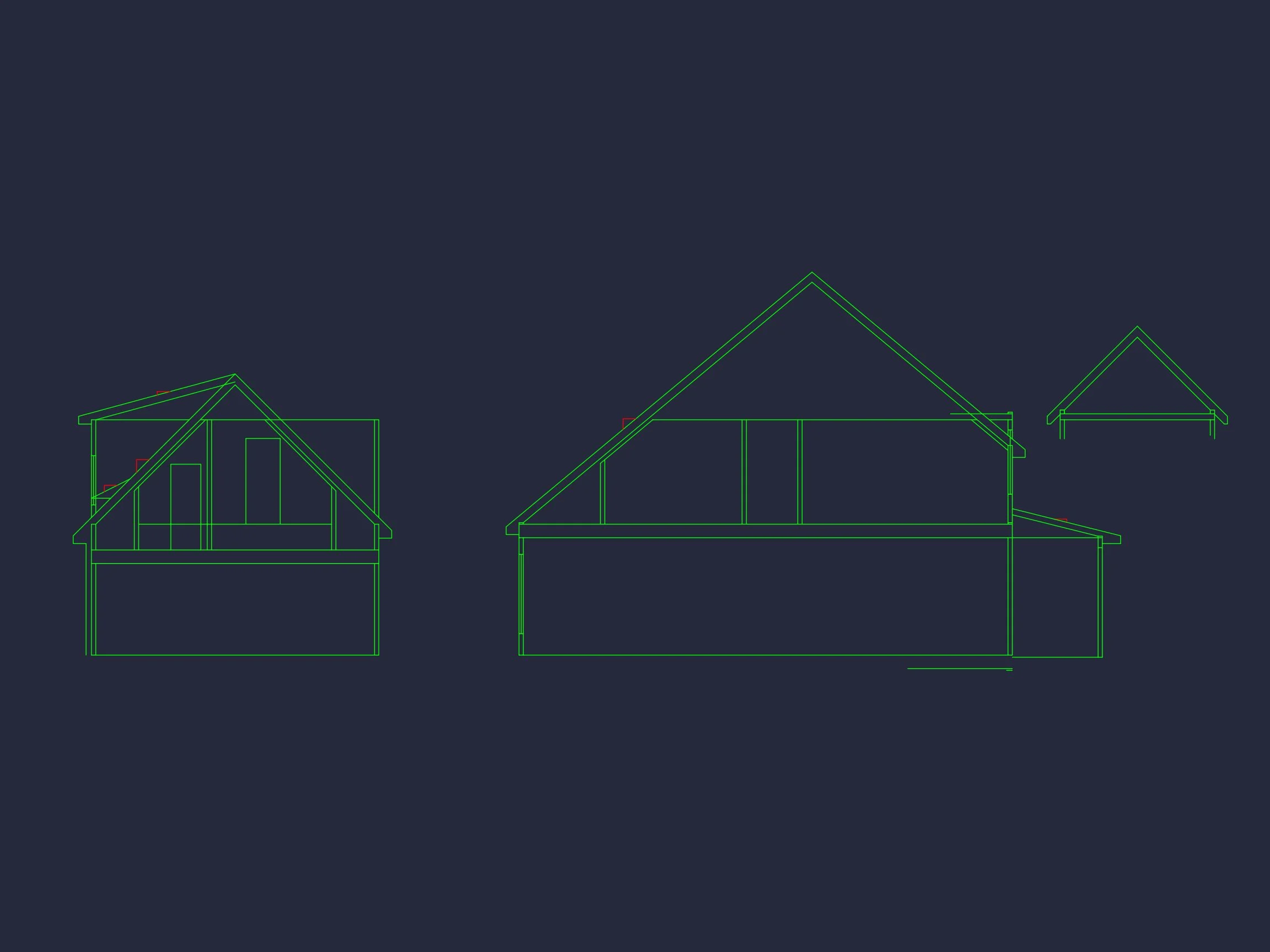 Traditional Craftsman house Plan with 2-Story Floor Design