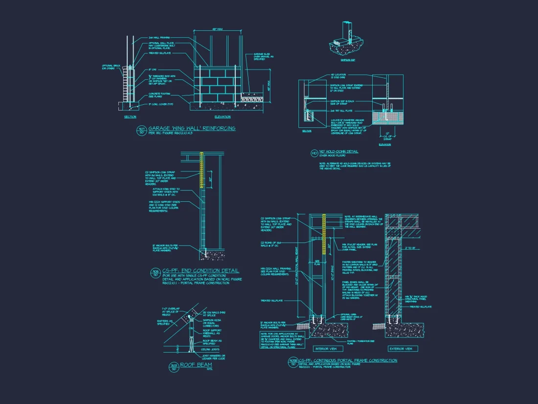 Traditional Craftsman house Plan with 2-Story Floor Design