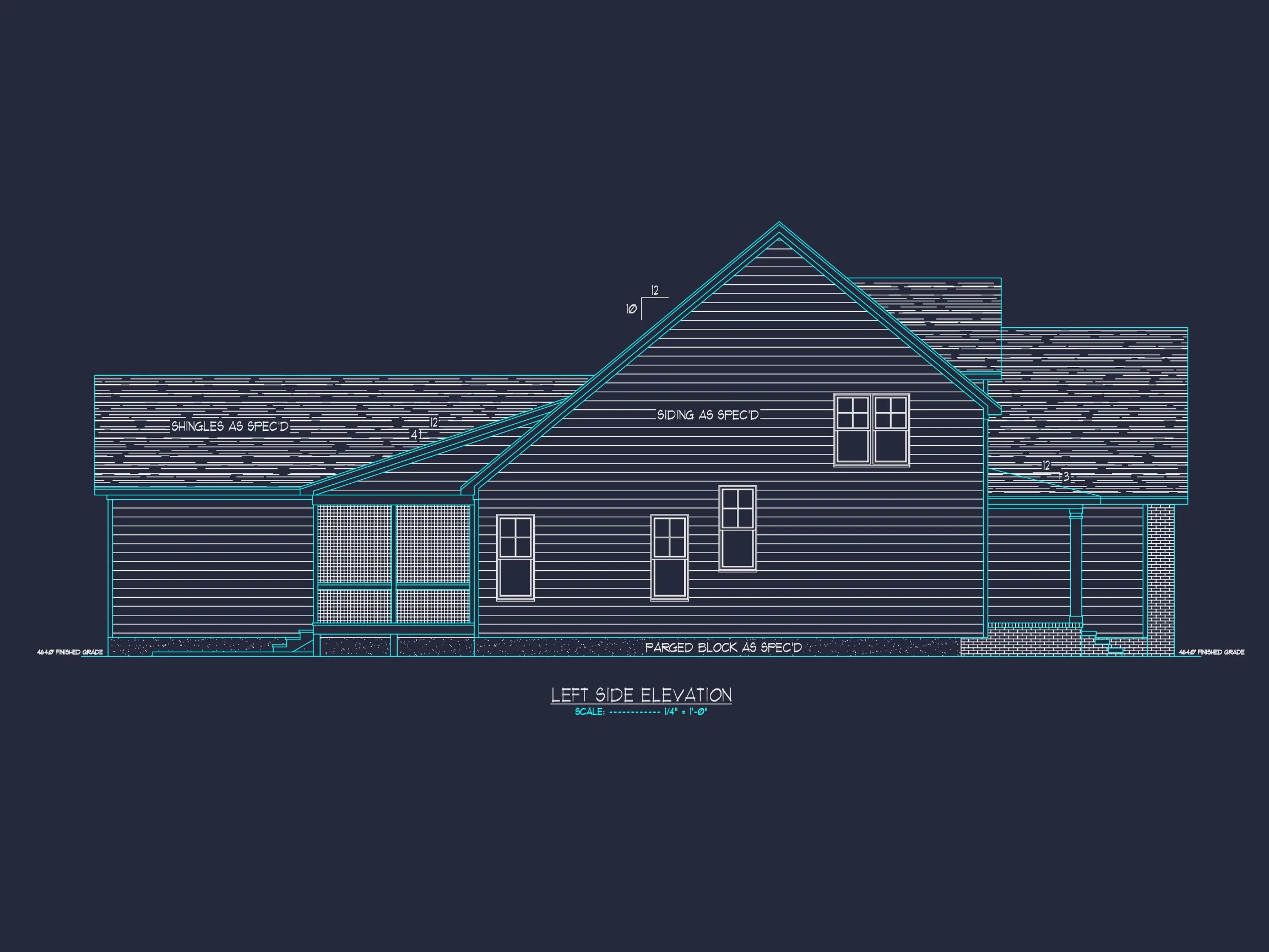 Traditional Craftsman house Plan with 2-Story Floor Design