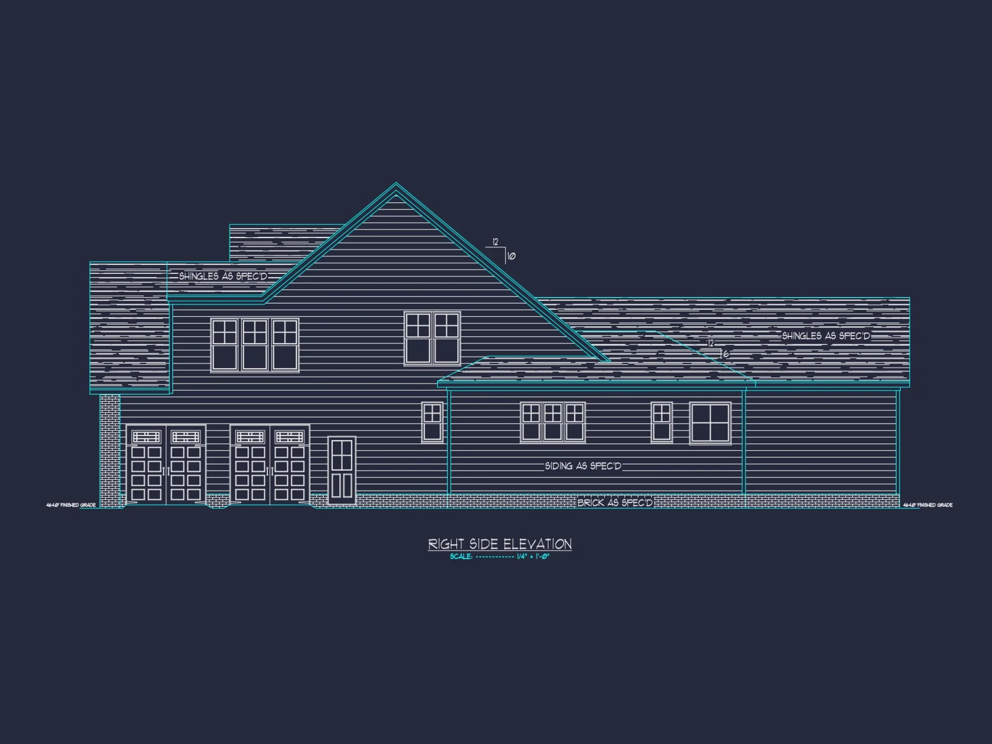 Traditional Craftsman house Plan with 2-Story Floor Design