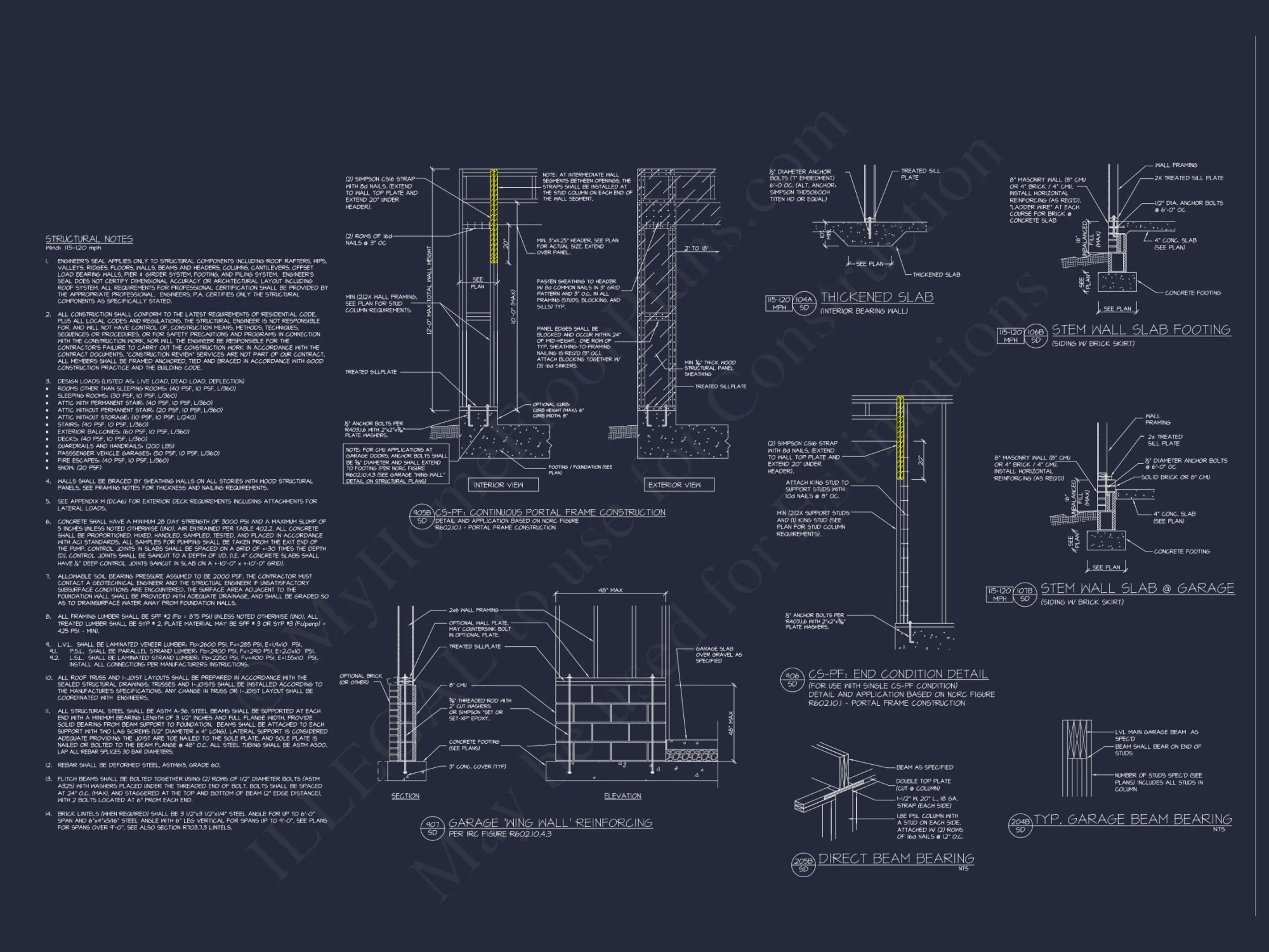 Efficient house Plan: CAD Floor Designs with Blueprint Layout