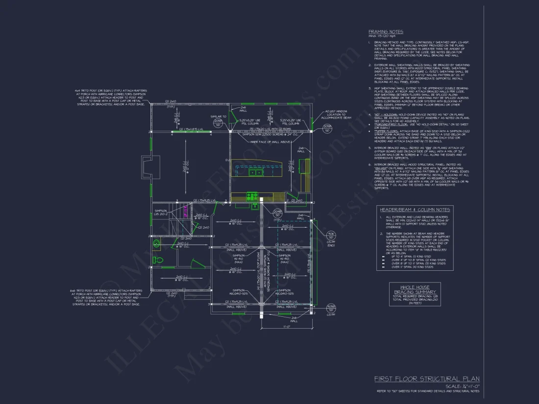 Efficient house Plan: CAD Floor Designs with Blueprint Layout