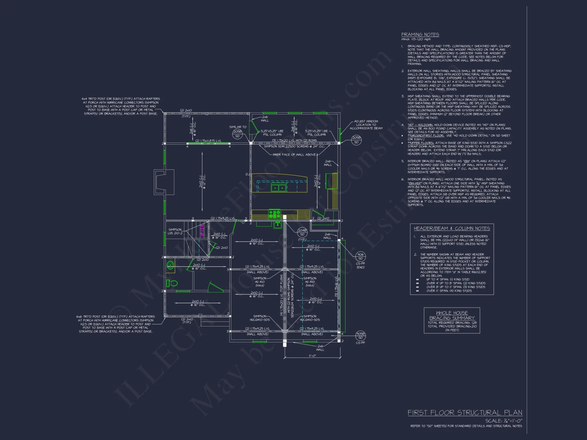 Efficient house Plan: CAD Floor Designs with Blueprint Layout