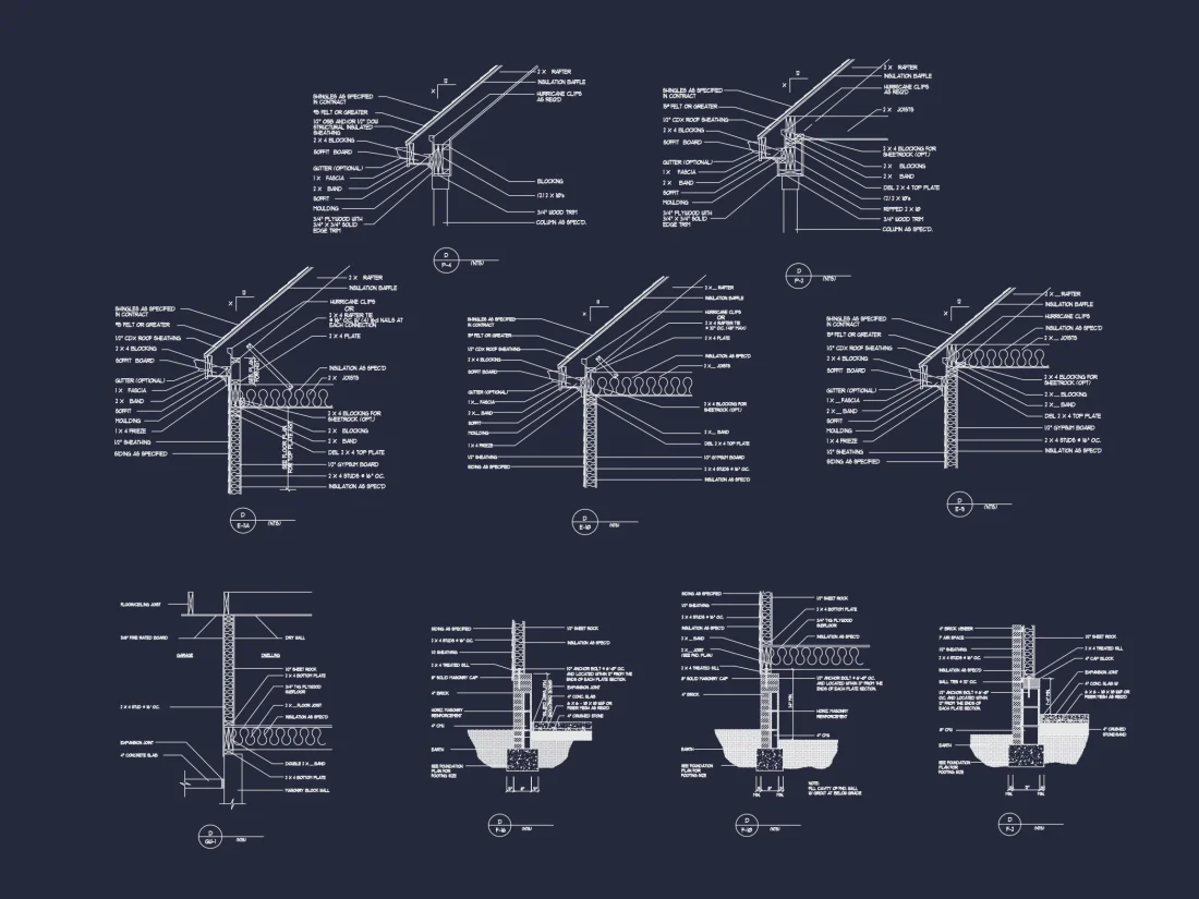 Elegant house Floor Plan with CAD Designs & Blueprint Features