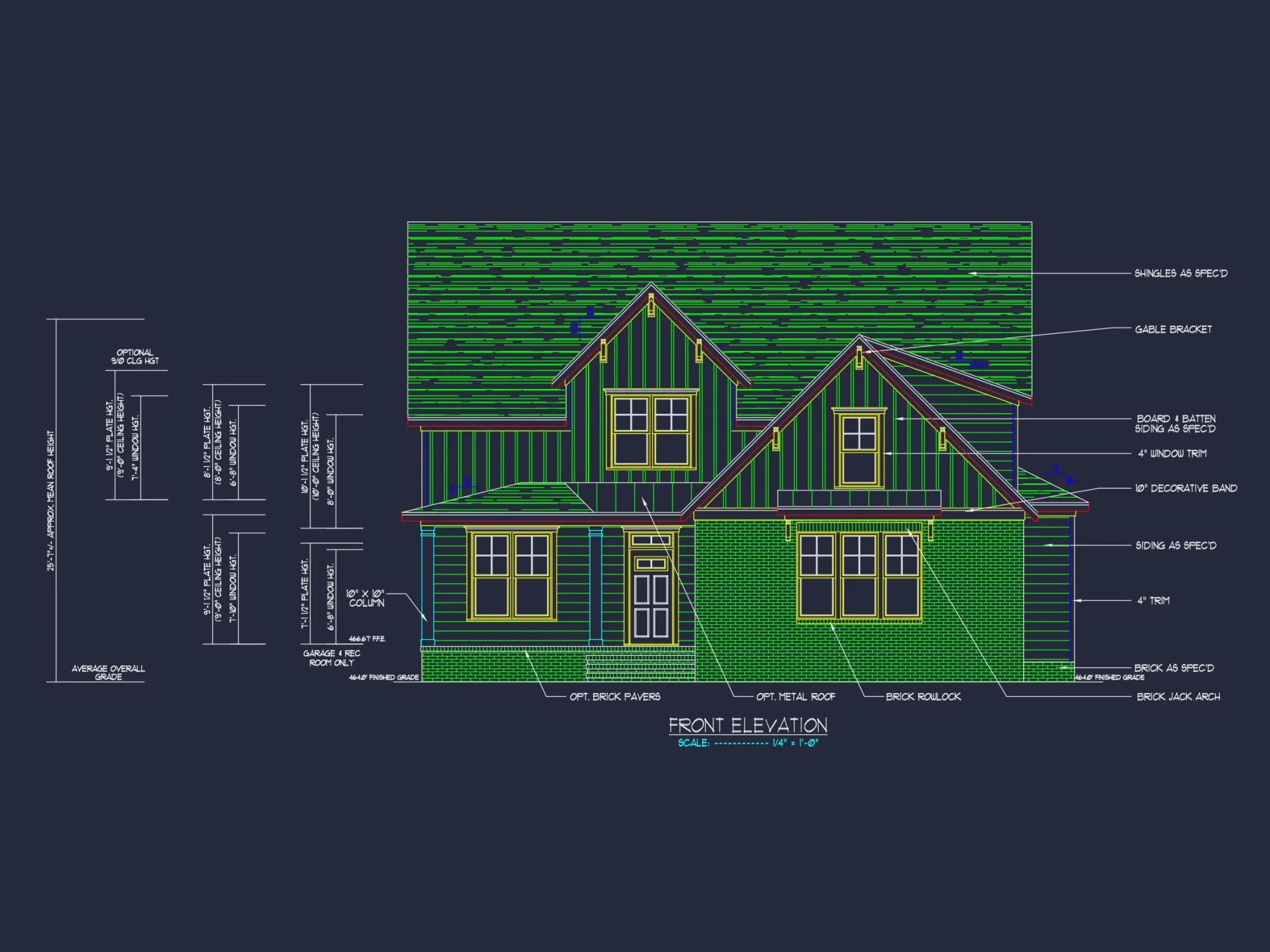 Elegant house Floor Plan with CAD Designs & Blueprint Features