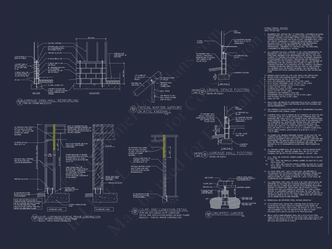 Traditional Craftsman house Plan with Spacious Floor Layout