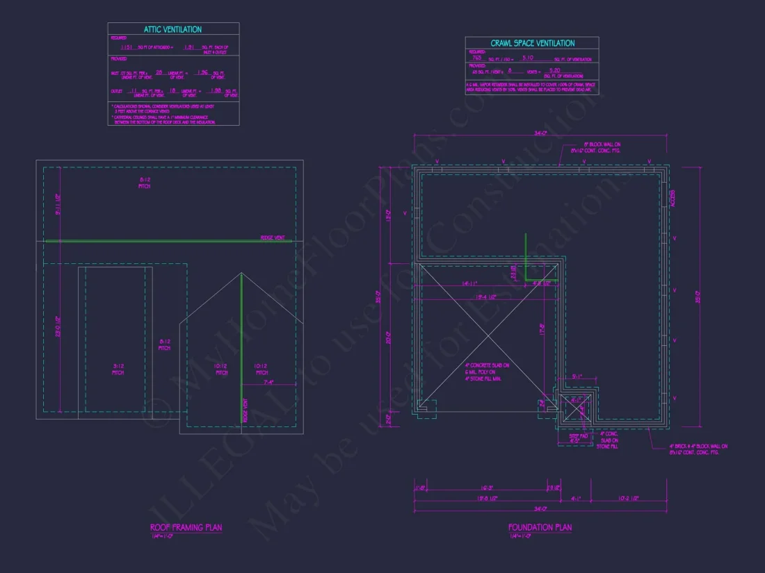 Traditional Craftsman house Plan with Spacious Floor Layout