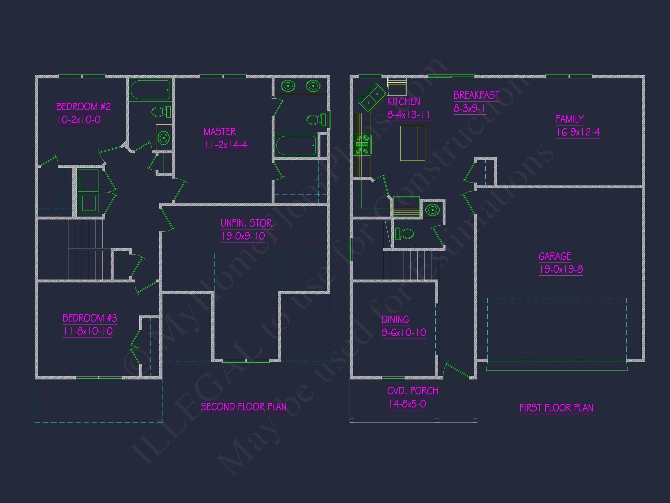 Traditional Craftsman house Plan with Spacious Floor Layout