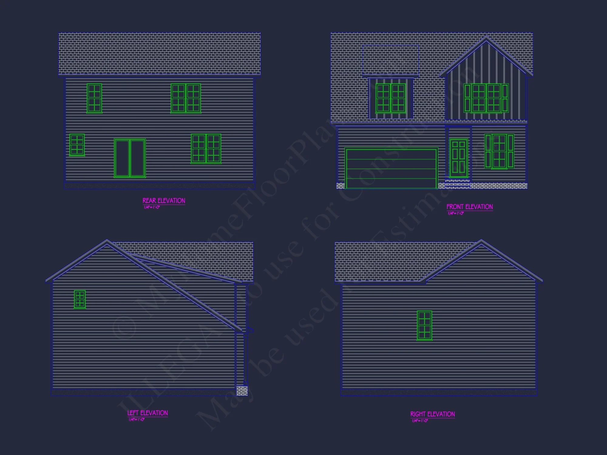 Traditional Craftsman house Plan with Spacious Floor Layout