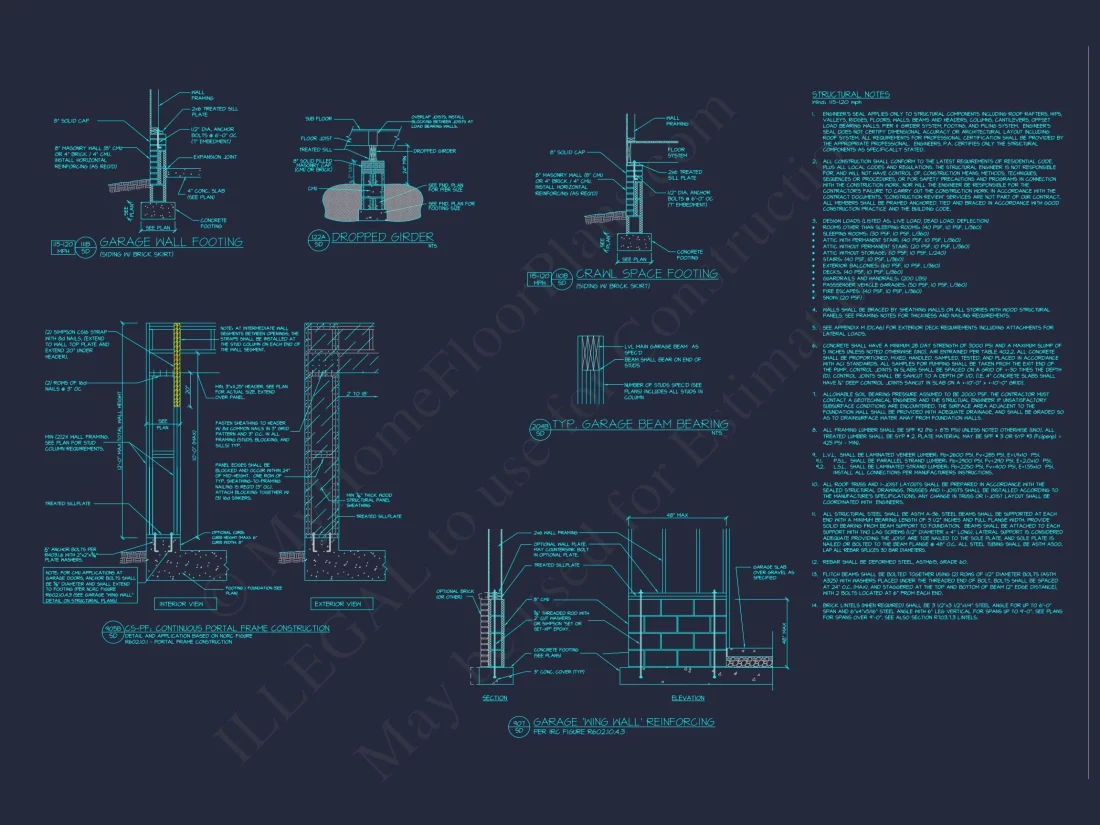 Modern Craftsman house Plan with Open Floor Plan & CAD Designs