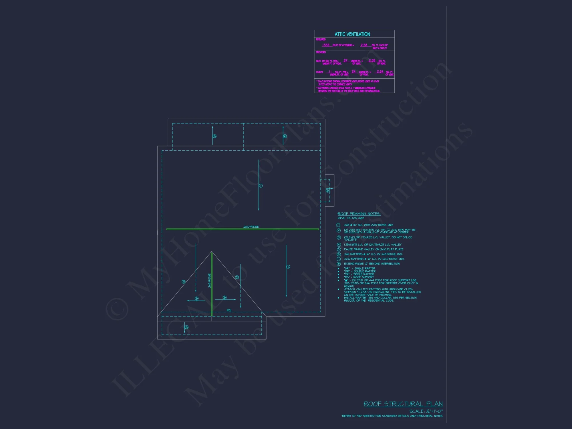 Modern Craftsman house Plan with Open Floor Plan & CAD Designs