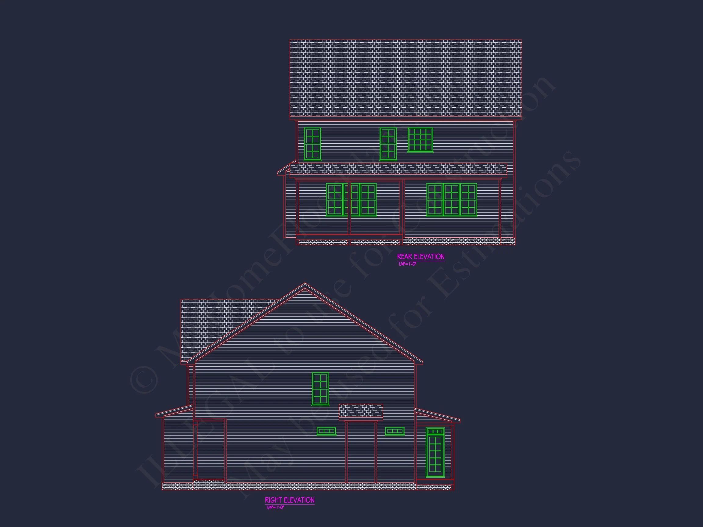 Modern Craftsman house Plan with Open Floor Plan & CAD Designs