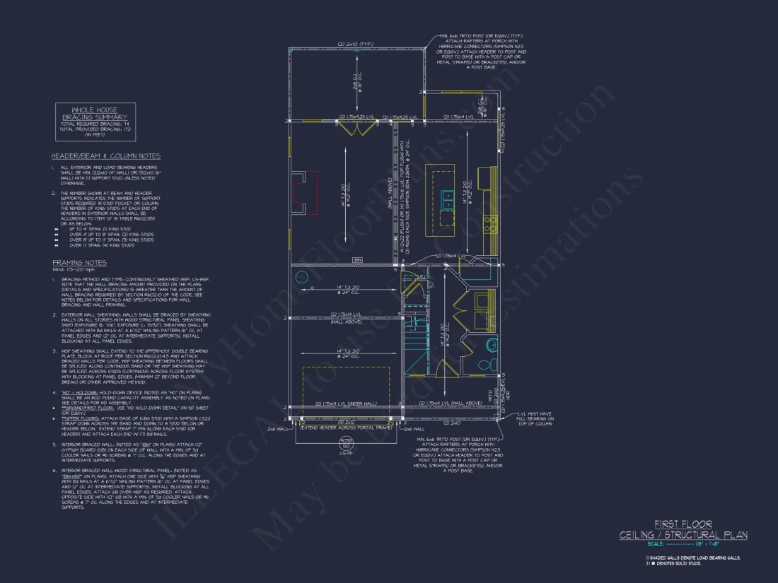 Craftsman house Design with Full CAD Blueprints & Features