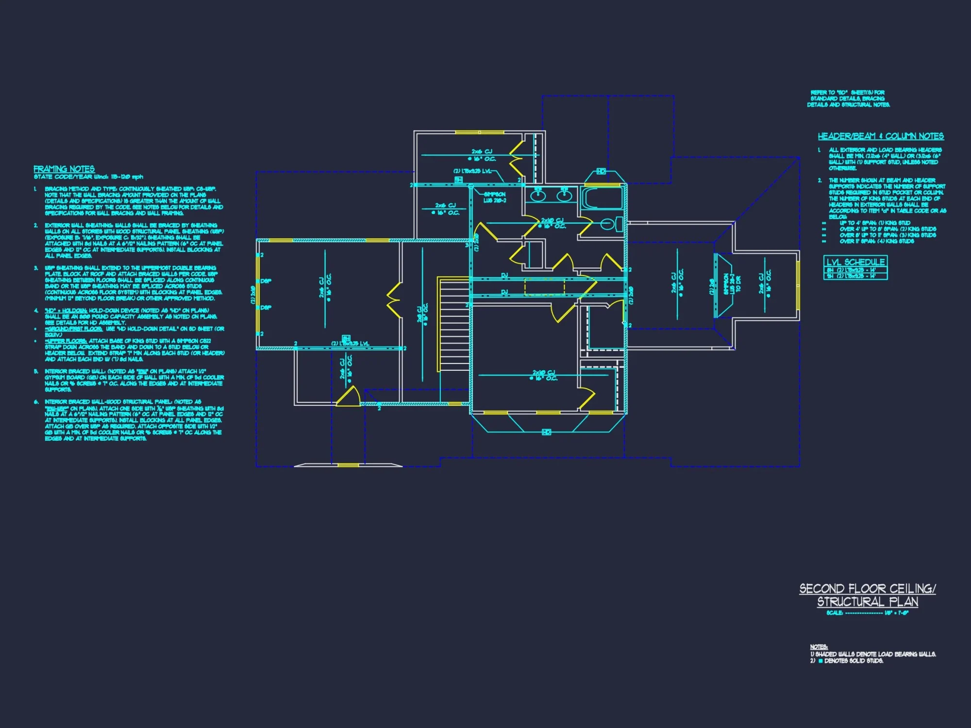 CAD Architecture Blueprint