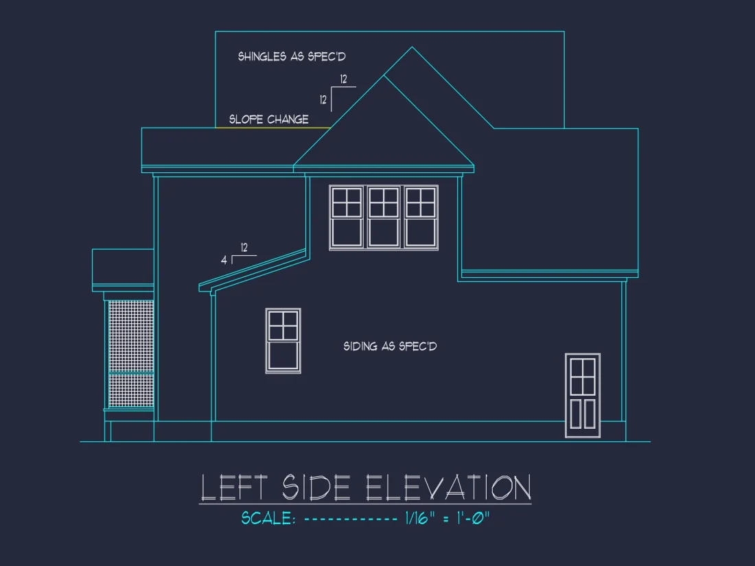 Stylishly Designed 2-Story house Plan