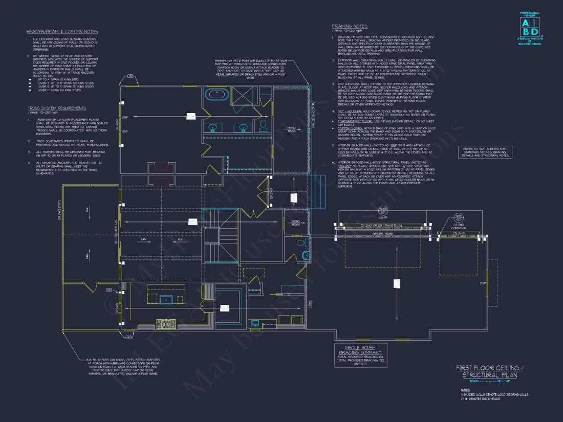 Beautiful house Plan with Floor Plan, CAD Designs & Blueprint