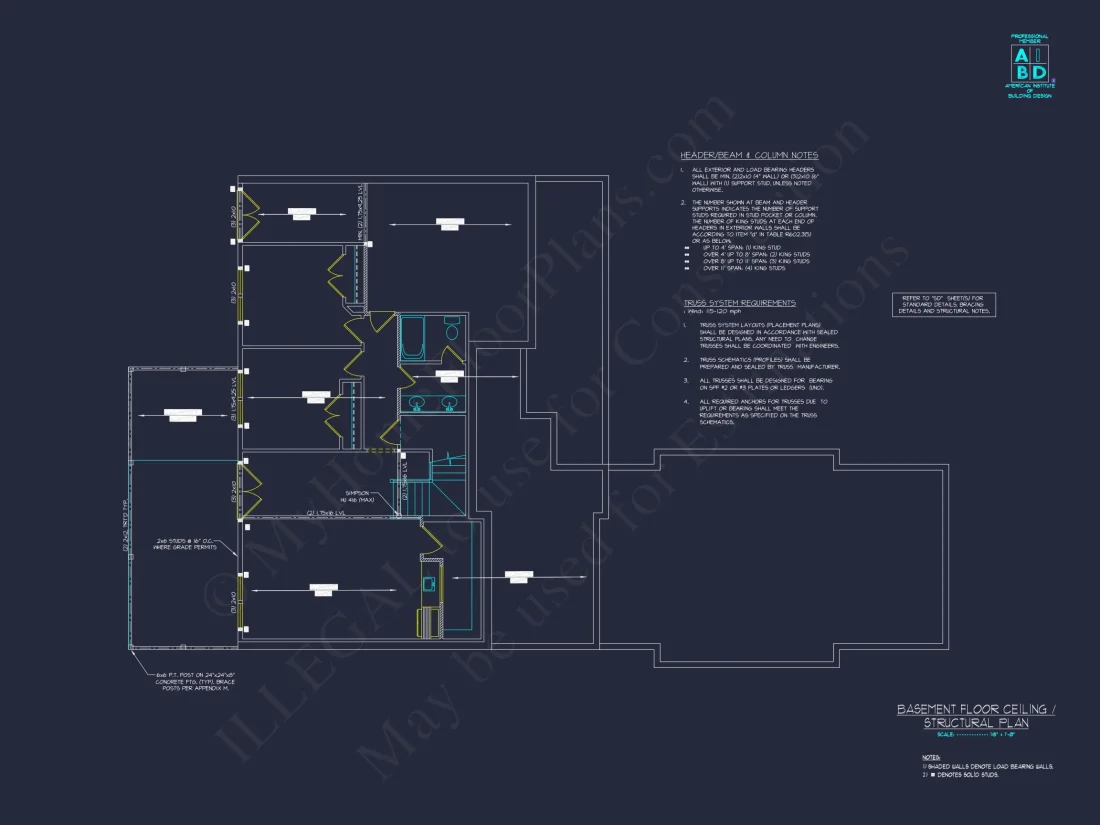 Beautiful house Plan with Floor Plan, CAD Designs & Blueprint