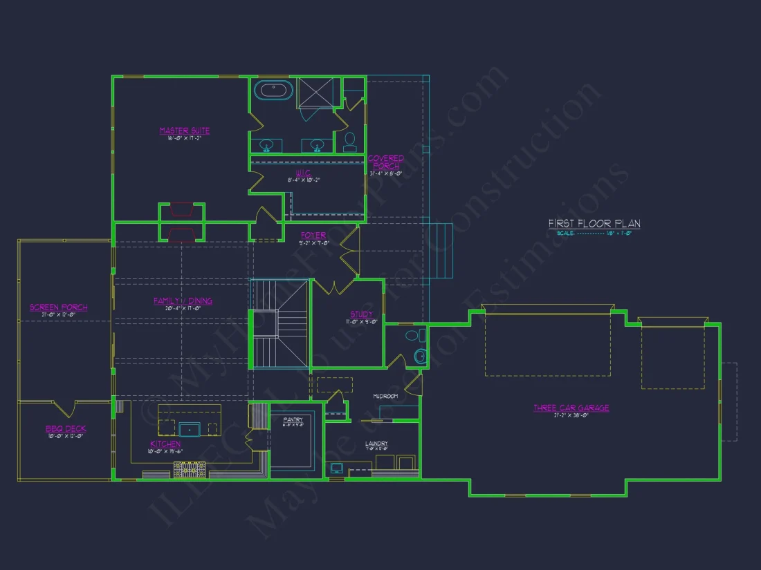 Beautiful house Plan with Floor Plan, CAD Designs & Blueprint