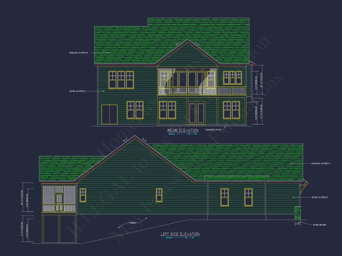 Beautiful house Plan with Floor Plan, CAD Designs & Blueprint