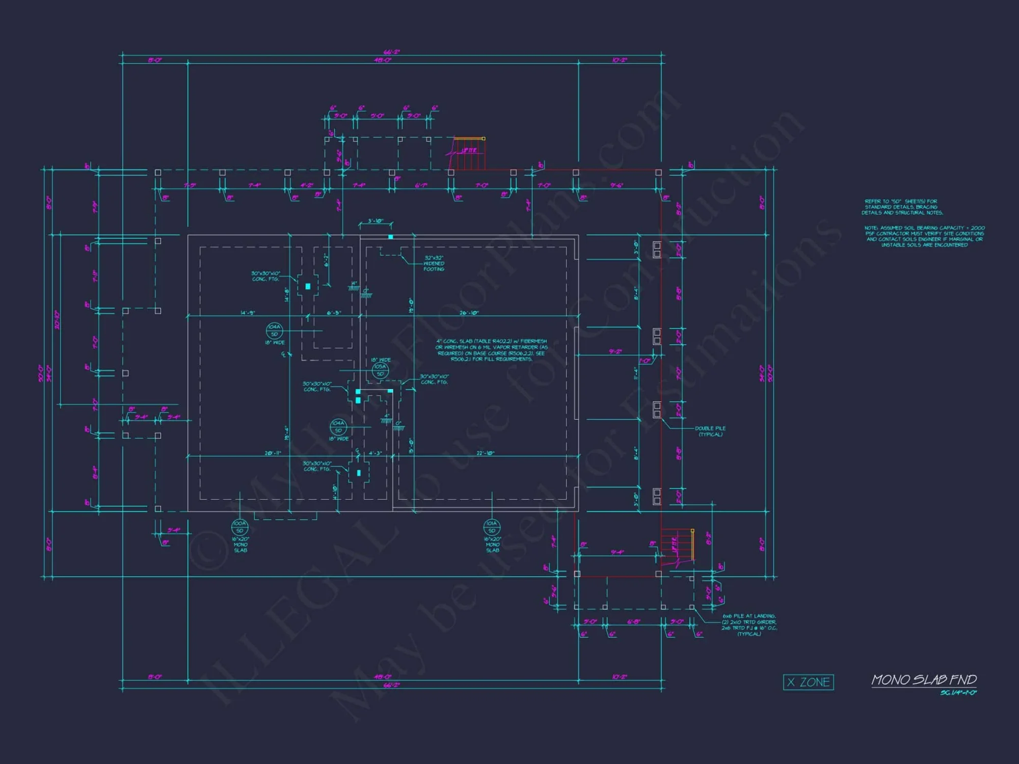 Modern Coastal house Plan with Detailed Blueprint & CAD Designs