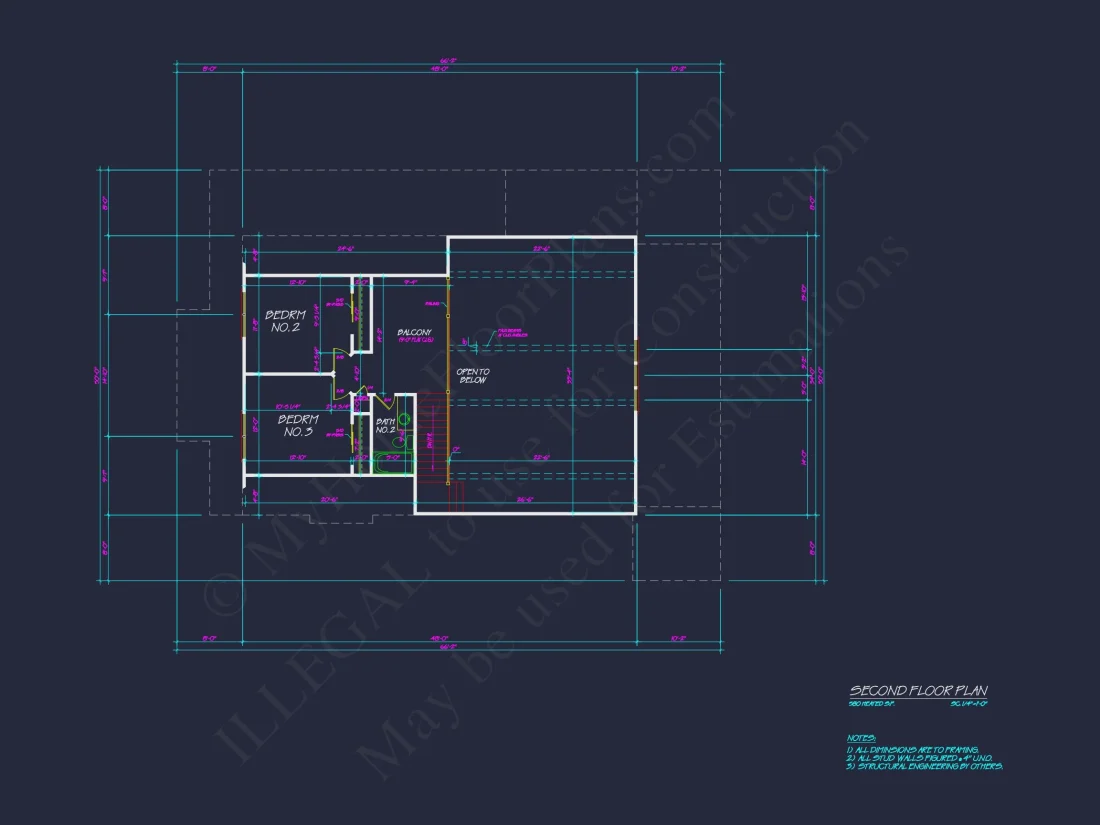 Modern Coastal house Plan with Detailed Blueprint & CAD Designs
