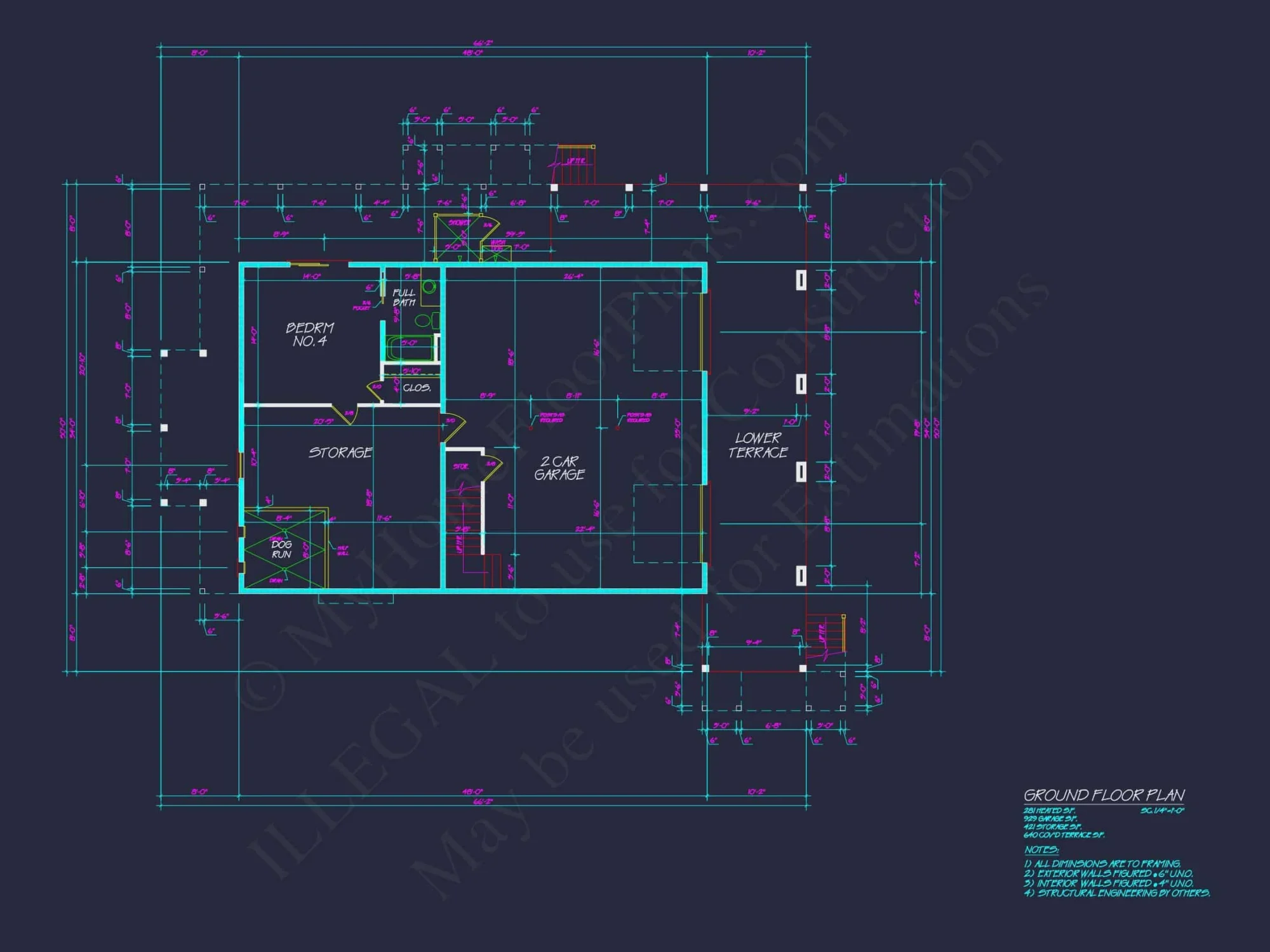 Modern Coastal house Plan with Detailed Blueprint & CAD Designs