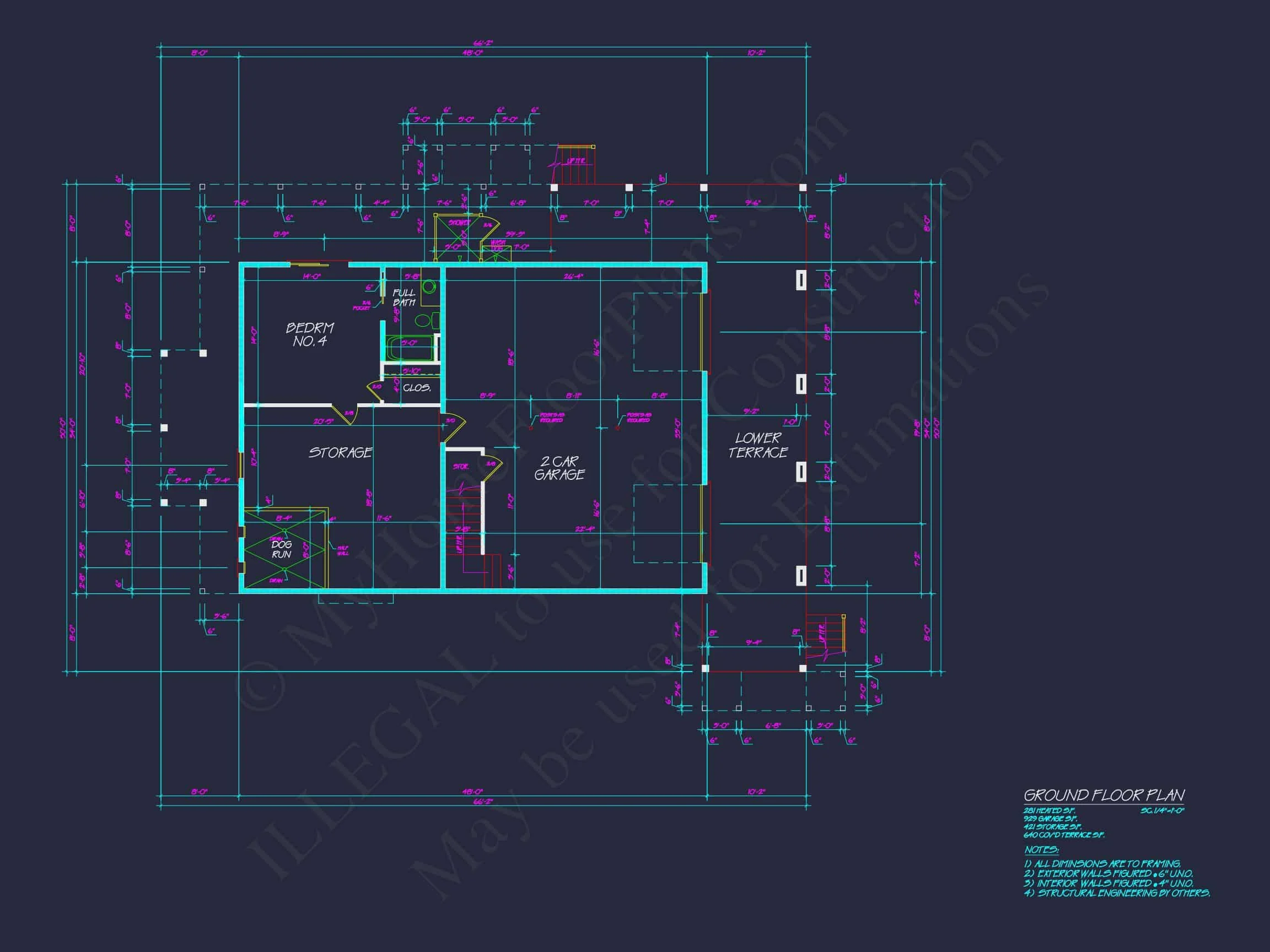 19-2460 HOUSE PLAN - Coastal Home Plan - 3-Bed, 3-Bath, 2,513 SF 11 Modern Coastal house Plan with Detailed Blueprint & CAD Designs