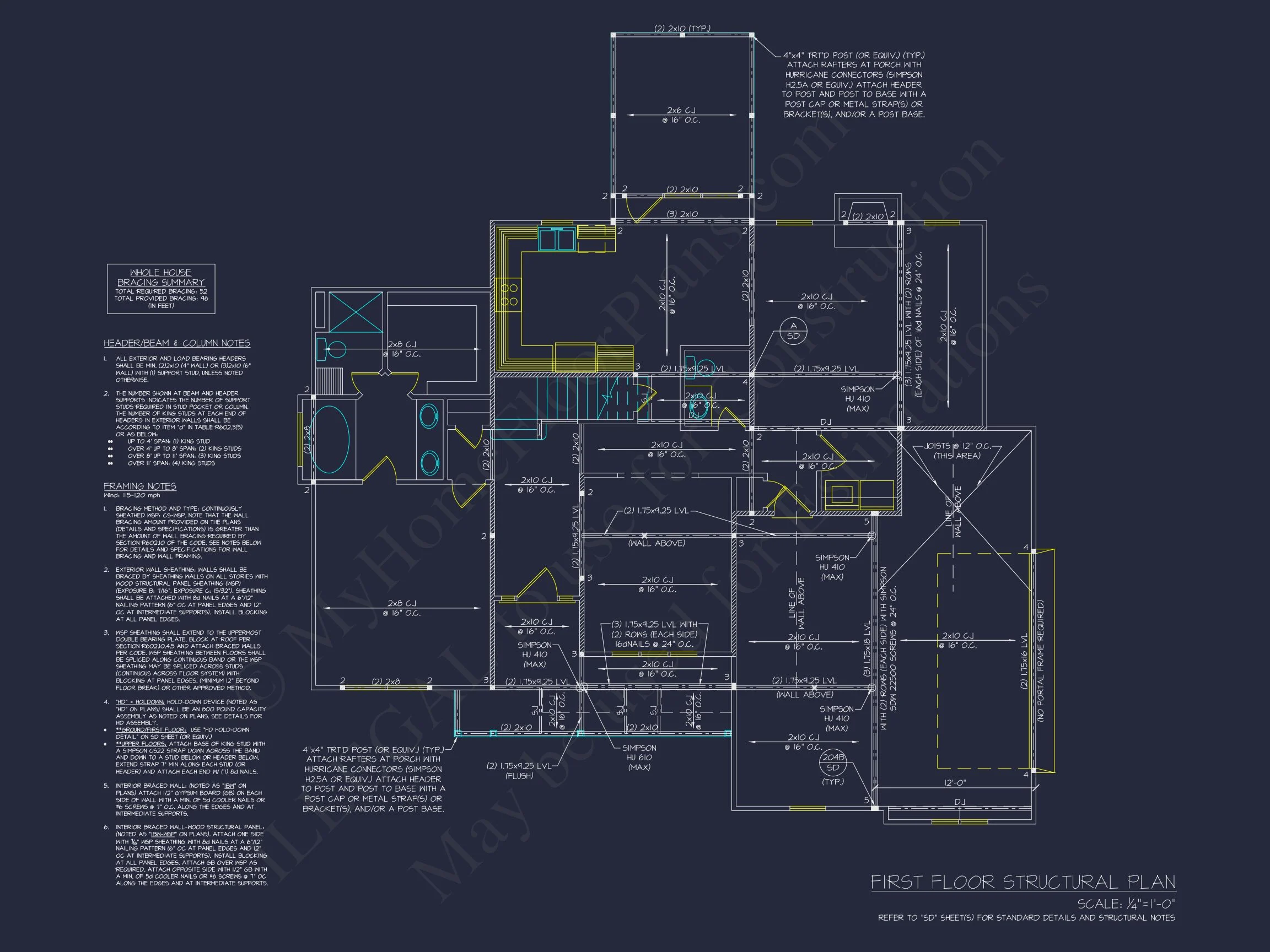 19-2356 HOUSE PLAN - Traditional Colonial Home Plan - 3-Bed, 2-Bath, 2,204 SF 8 Charming 2-Story house Plan with Detailed Floor Blueprint and Designs