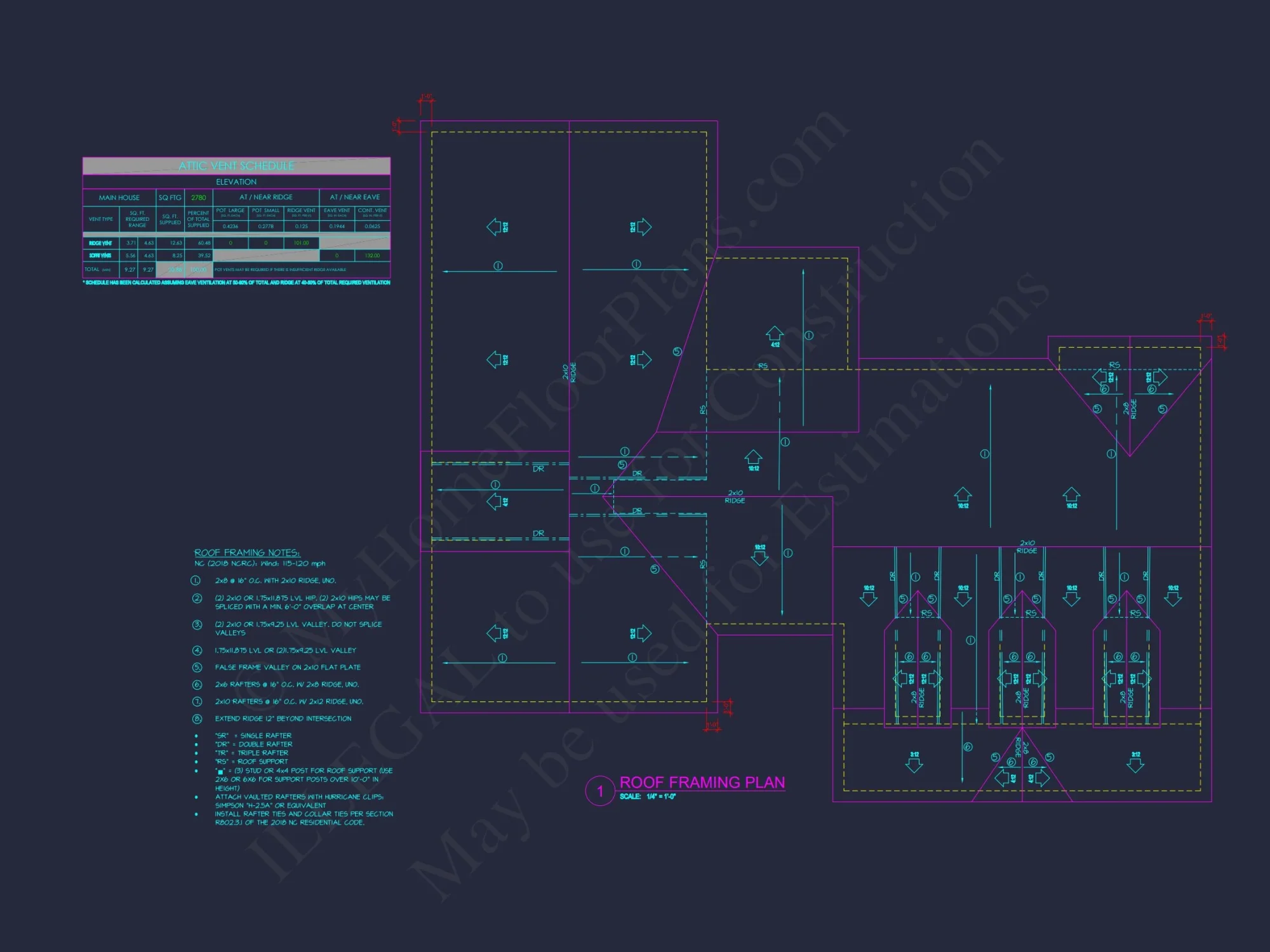 Beautiful house Plan with Spacious Floor Design and CAD Blueprint