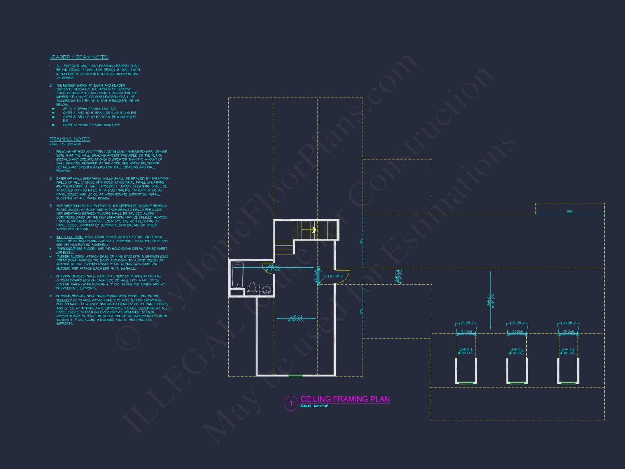 Beautiful house Plan with Spacious Floor Design and CAD Blueprint